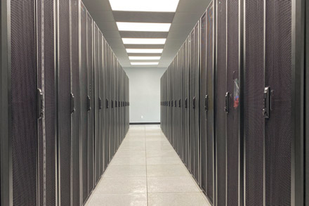 server racks at the Nocix facility