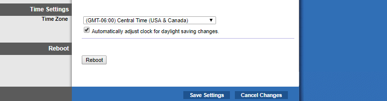 Save Settings